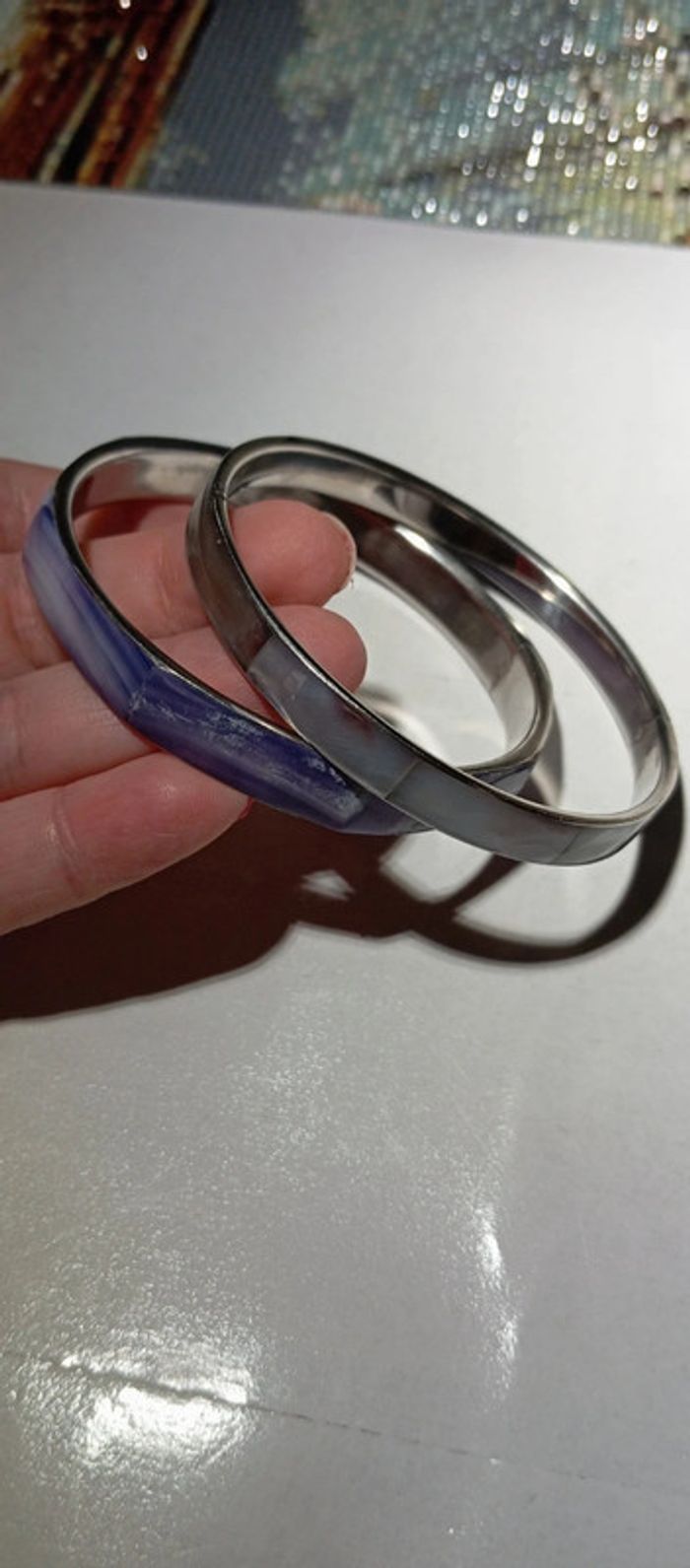 2 bracelets de nacre - photo numéro 7