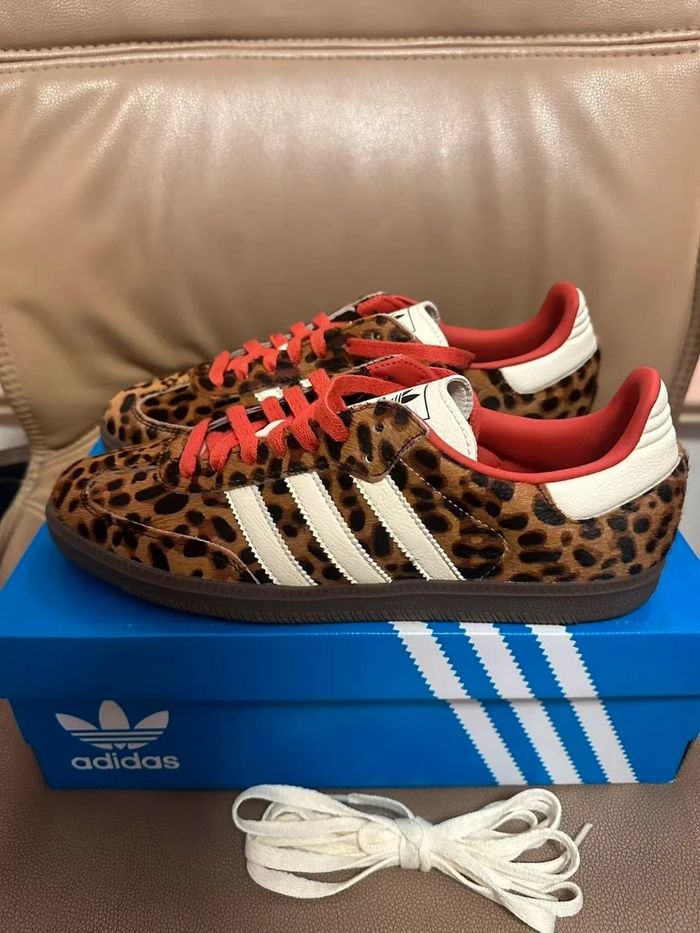 adidas Samba OG Preloved Léopard Rouge 36