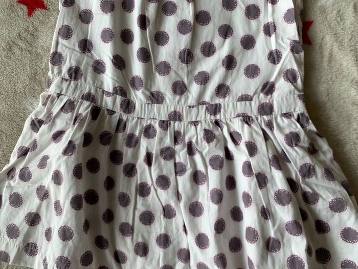 Robe Okaïdi Blanche et Violette 6A - photo numéro 6