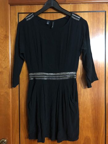 Robe noire 34/36 Mango