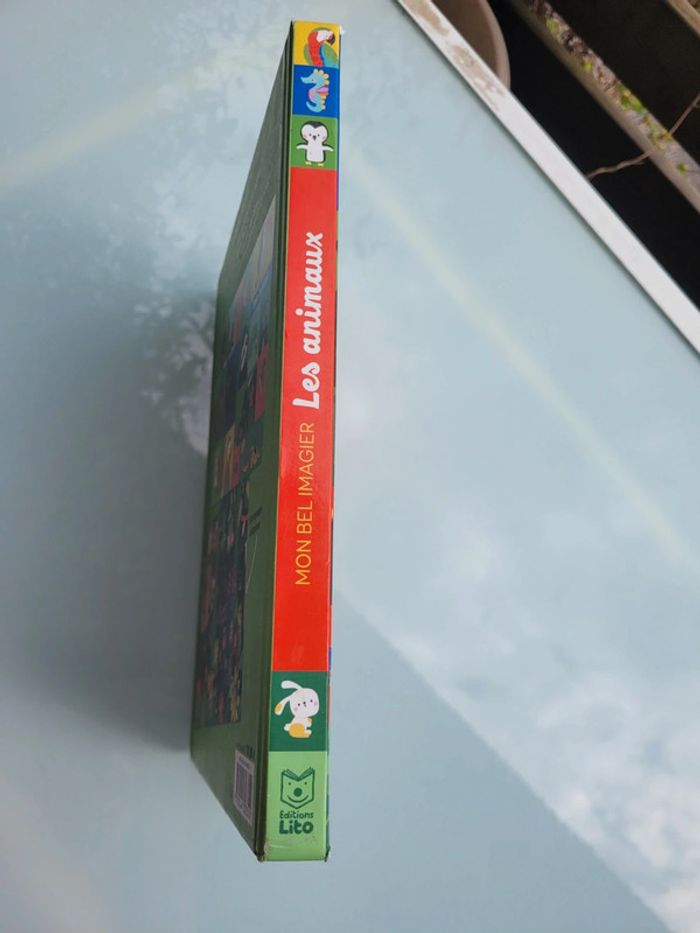 Grand livre à flaps 🦍 Mon Bel Imagier 🦜 Les animaux 🐆 73 - photo numéro 14