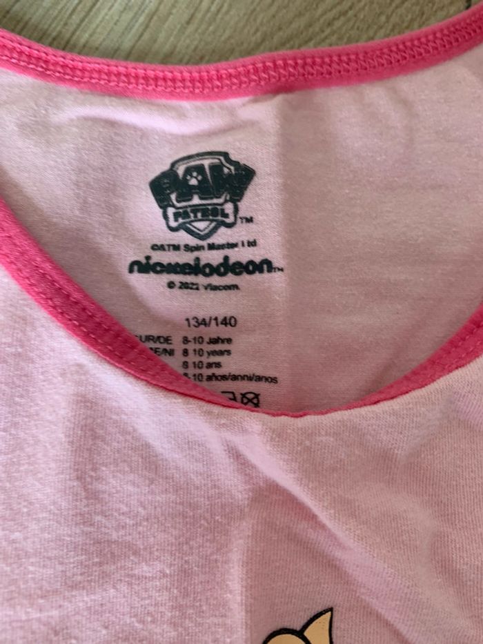 Pyjama haut et culotte taille 8 ans niccolodeon - photo numéro 4