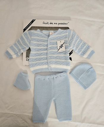 Coffret cadeau ensemble 4 pièces pour bébé garçon