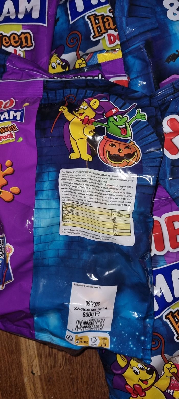 10 packets 800g  bonbon à 35e soit 8kg - photo numéro 3