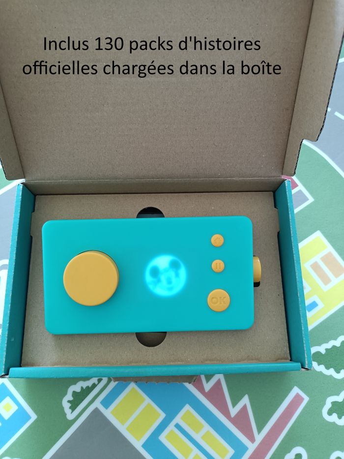Conteuse pour enfants Lunii et packs d'histoires