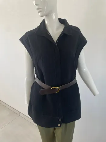 Veste sans manches noire