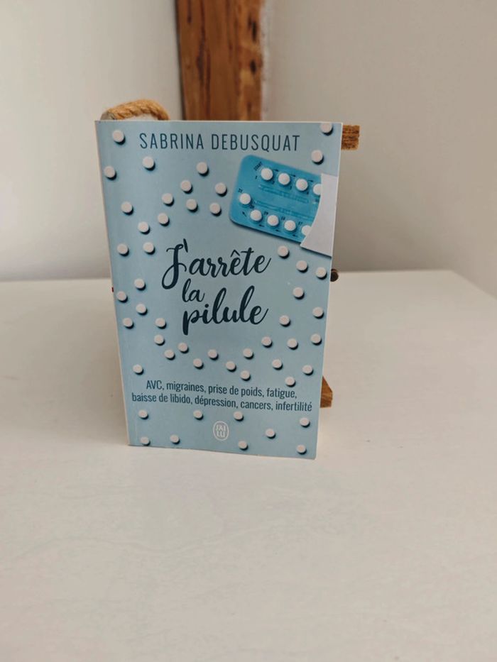 Livre J'arrête la pilule