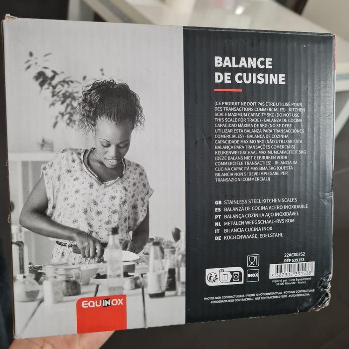 Balance de cuisine - photo numéro 2