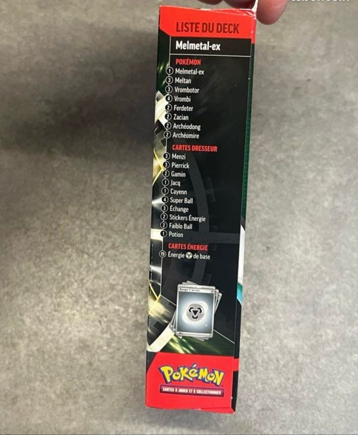 Deck pokemon melmetal -ex neuf scellé - photo numéro 6