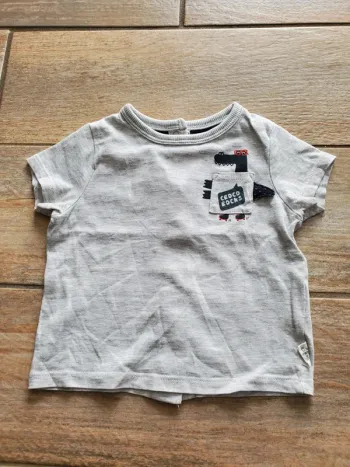 T shirt manches courtes Kiabi 6 mois