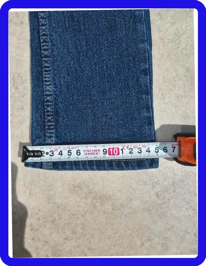 Jeans Levi's 511 W20|FR30 coupe droite bleu Femme-Women pan124 - photo numéro 6