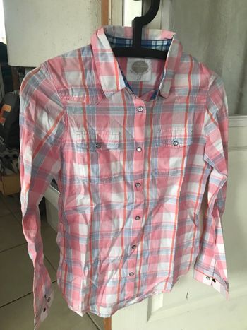 Chemise ML fille taille 14ans