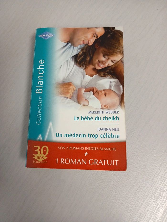 Harlequin 3 romans série blanche