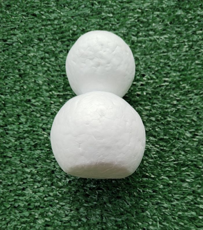 Lot Bonhomme de neige pelote de laine - photo numéro 3