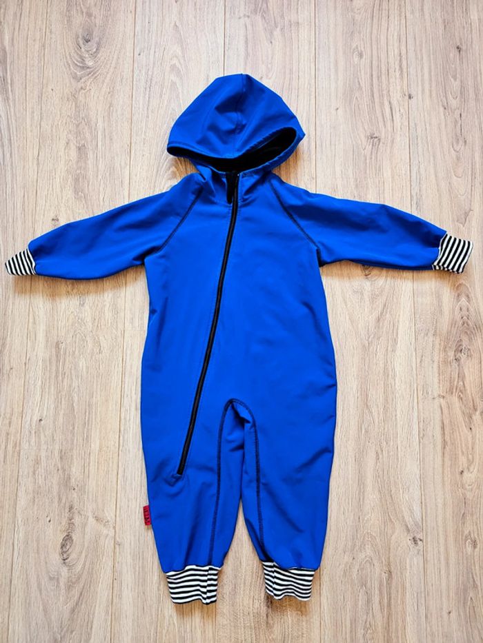 Combinaison de pluie iELM softshell bleue 92 cm 2-3 ans - photo numéro 2