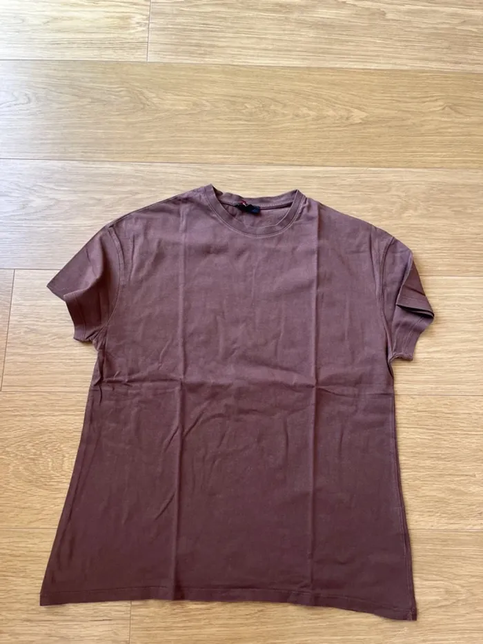 Teeshirt marron taille XS