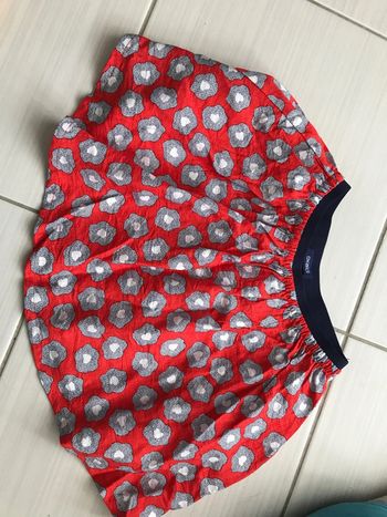 Jupe okaidi rouge
