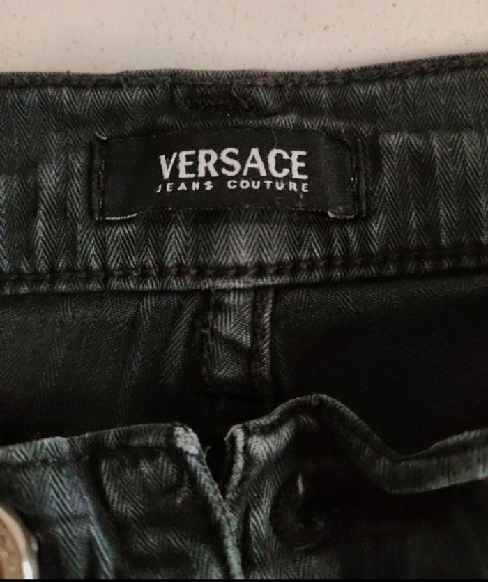 Jeans couture Versace t38 - photo numéro 2