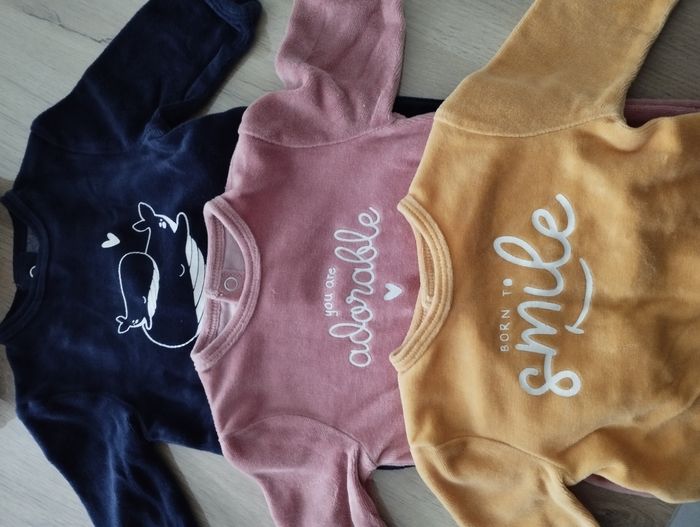 Pyjamas velours Kiabi - photo numéro 4