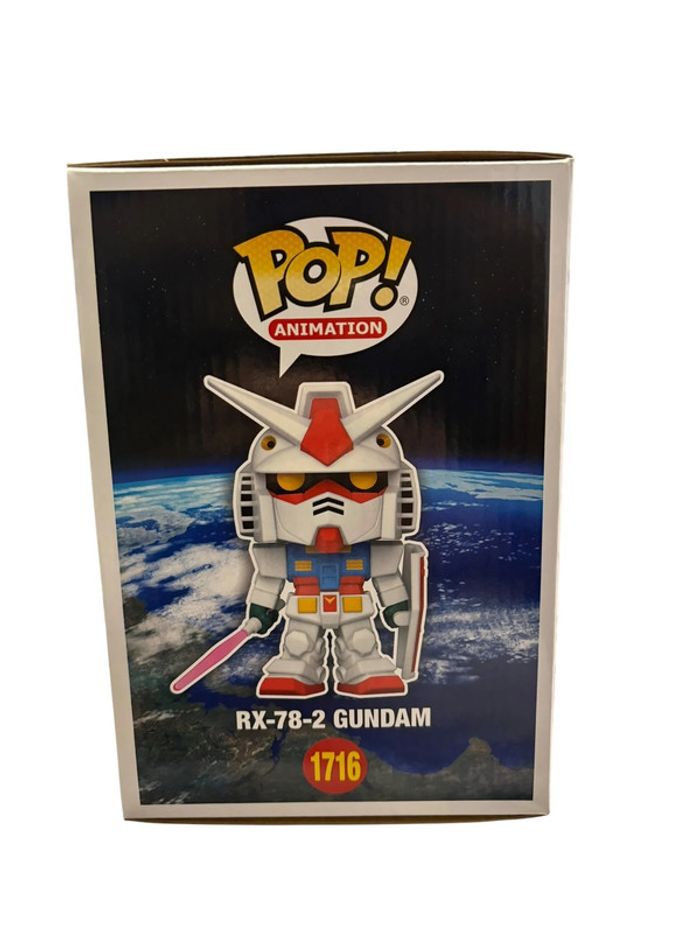 Figurine Funko Pop Animation Mobil Suit Gundam Rx-78-2 Gundam 1716 neuf - photo numéro 3