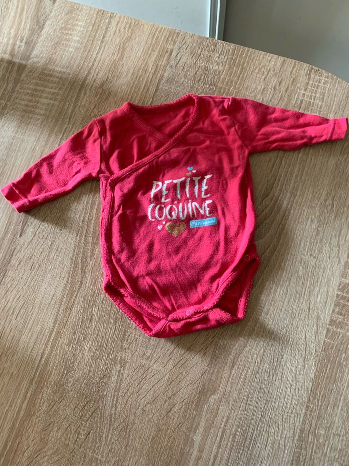 Body petite coquine pour toujours taille 3 mois