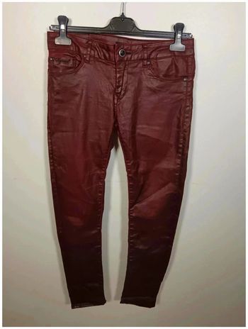 C12 jeans simili bordeaux /noir Kaporal W27