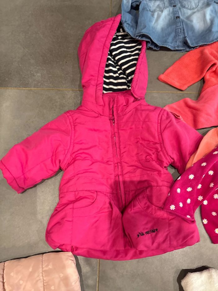 Lot de vêtements filles 3 mois hivers - photo numéro 3
