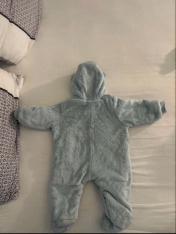 Doudoune bleu pour bébé 