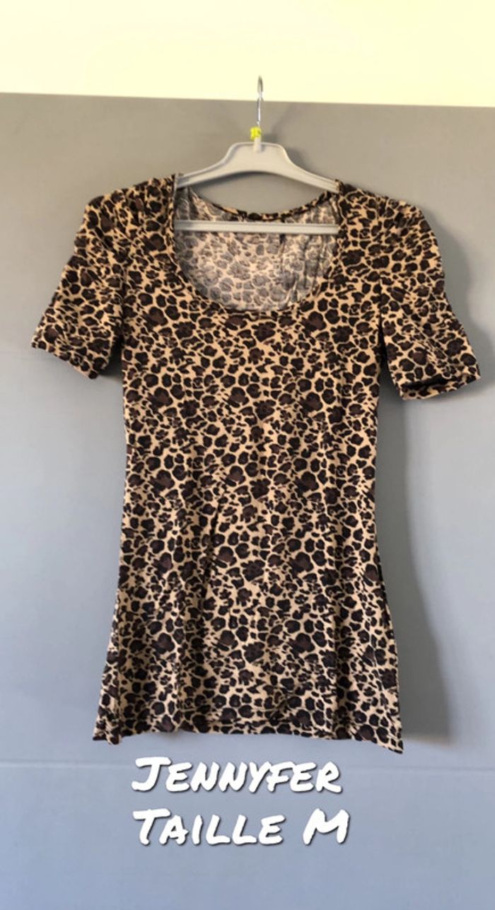 Tee shirt leopard