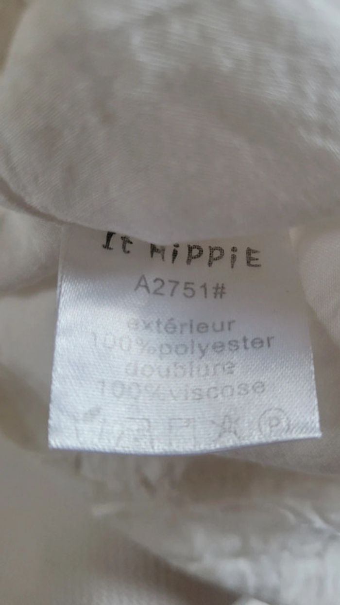 Robe dentelle fluide été col V 🎀 Taille S 🎀 - photo numéro 6