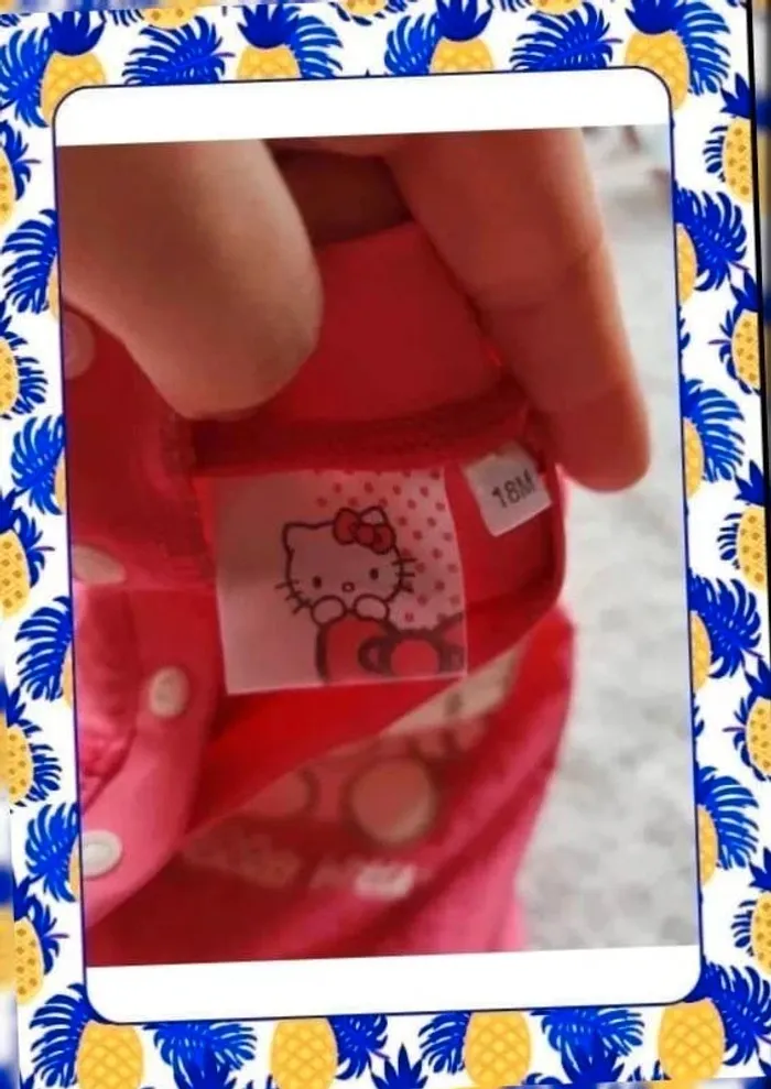 Haut anti uv 18 mois Hello Kitty - photo numéro 3