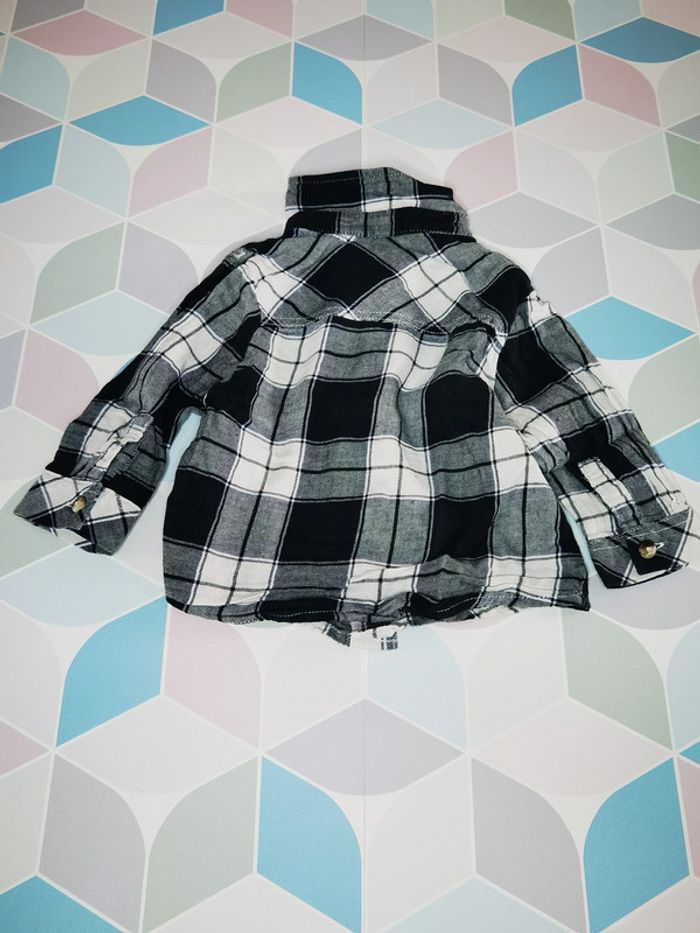 D2424 - chemise garçon 6 mois - photo numéro 2
