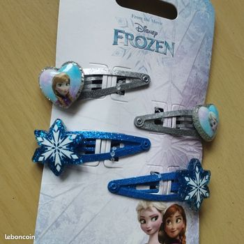 Pinces à cheveux Frozen Disney Neuf