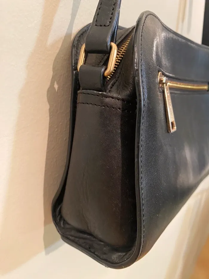 Sac bandoulière noir Lancaster - photo numéro 10