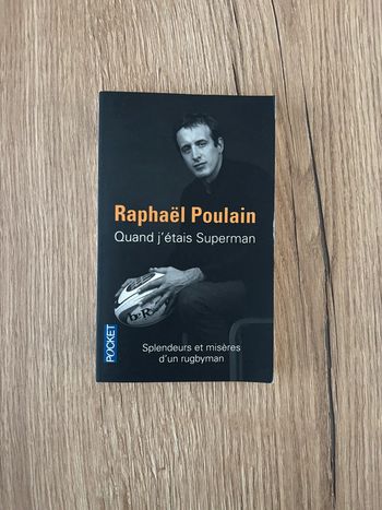 Livre Rubgy biographie