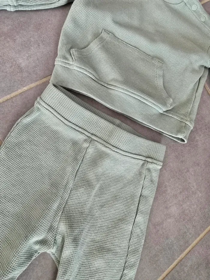 Ensemble maille vert d eau - photo numéro 3