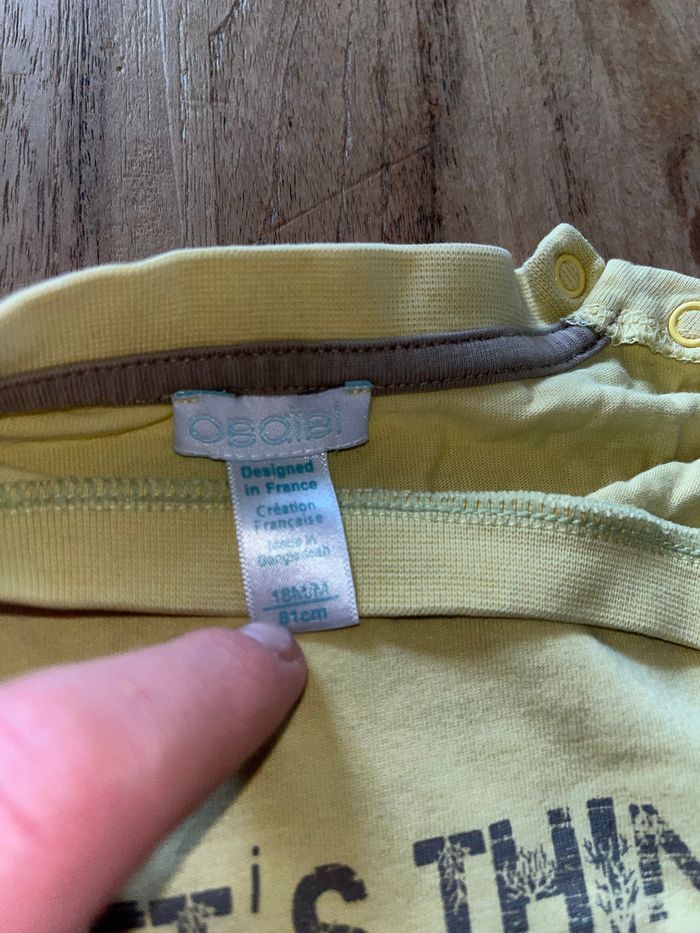 T-shirt manche longue 18M garçon - photo numéro 2