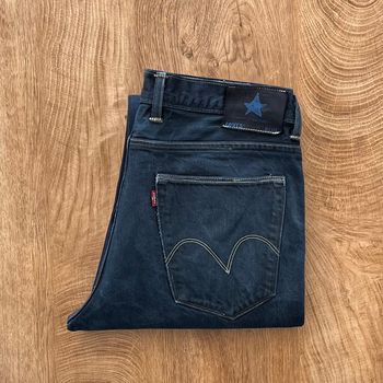 Jean/pantalon bleu foncé Levi's blue star, homme, taille : W 36 L 32 (46 taille française)