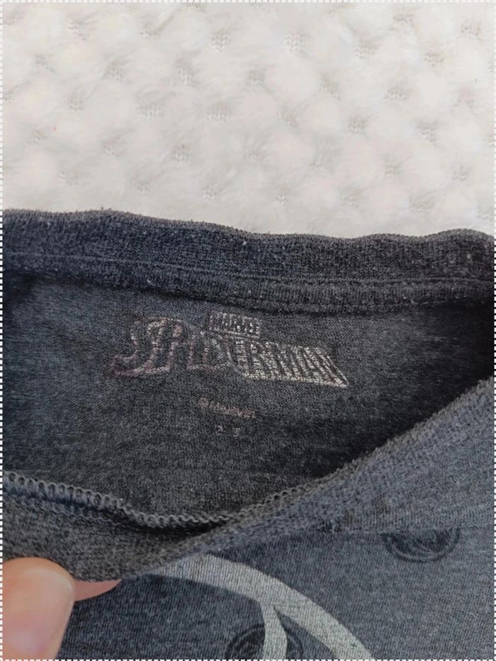 🔸T-shirt Gris Manches Courtes - 24 mois Marvel Spider-Man🔸 - photo numéro 2