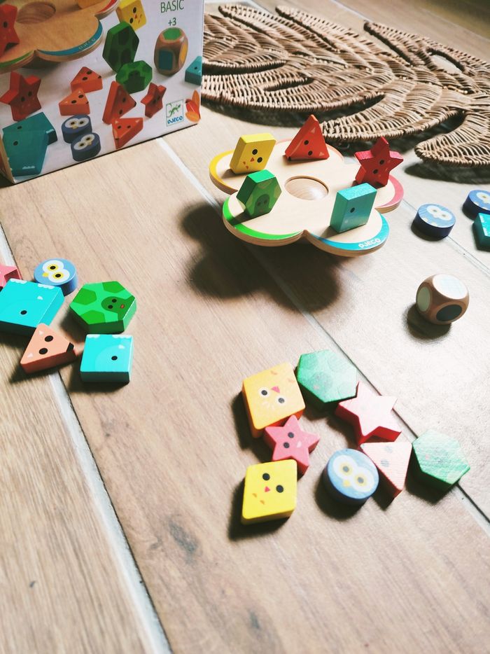 🐯Swingo basic Jeu d'équilibre/balance animaux formes géométriques en bois marque Djeco - photo numéro 2
