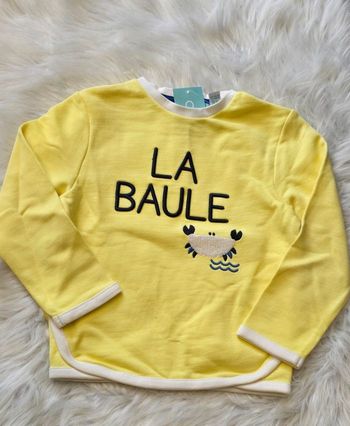 NEUF (non porté) 🏷💙😍😍💥superbe sweat mi saison 3 ans garçon💙💥