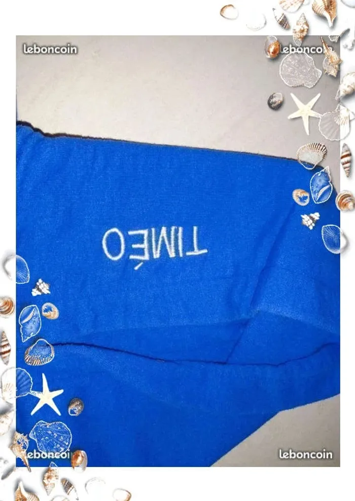 Sweat capuche bleu capuche 8 10 - photo numéro 4