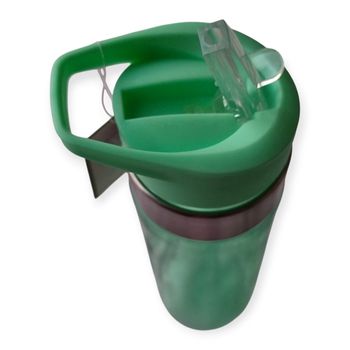 Gourde verte neuve 700 ml avec bouchon flip top – résistante 80°C