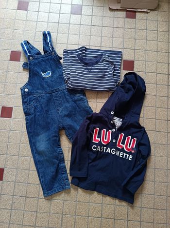 Salopette jean