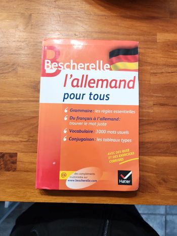 Livre : Bescherelle allemand pour tous