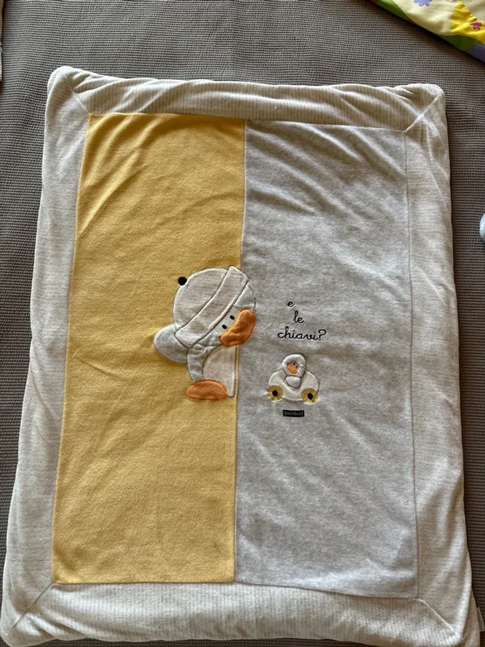 Couverture-« couette » pour lit bébé 71*94