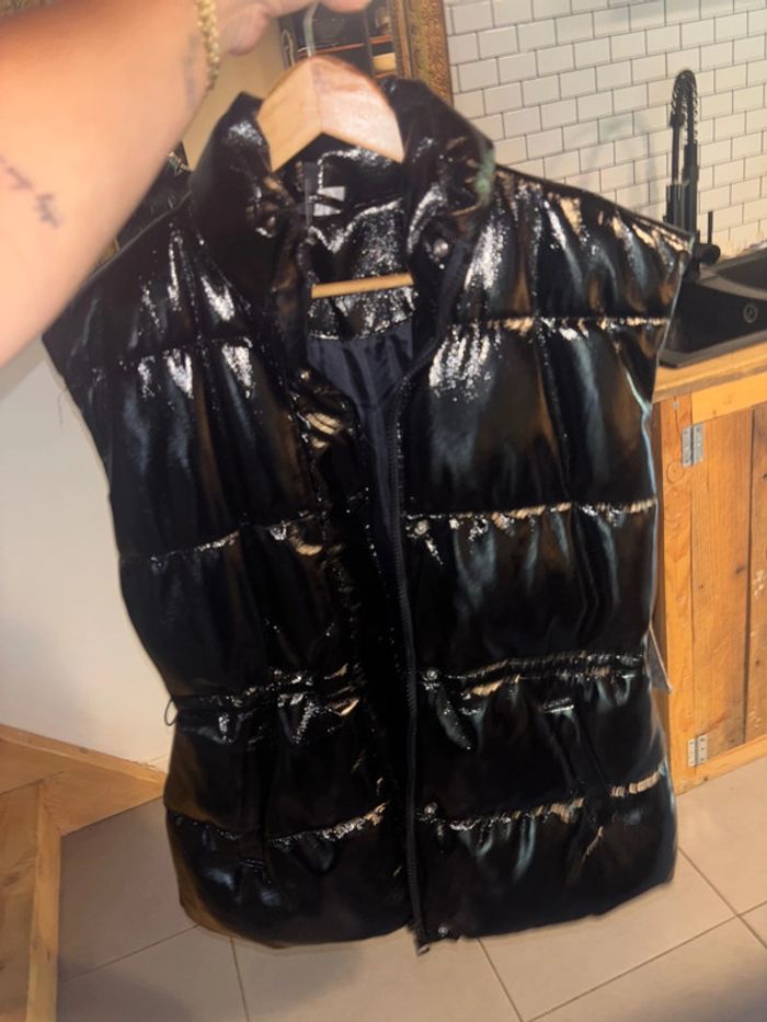 Veste sans manches brillant - photo numéro 2