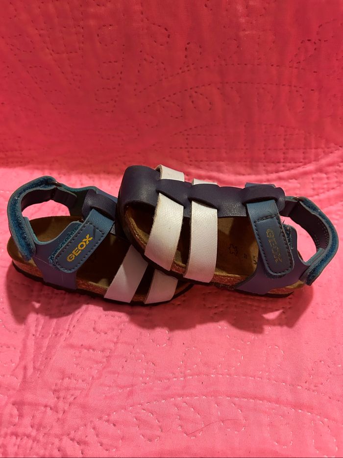 Sandales geox bleues - photo numéro 3