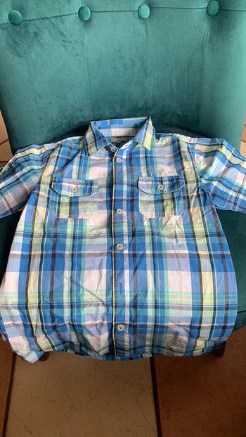 Chemise manches courtes 10 ans