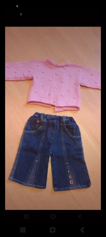 Ensemble fille 3 mois